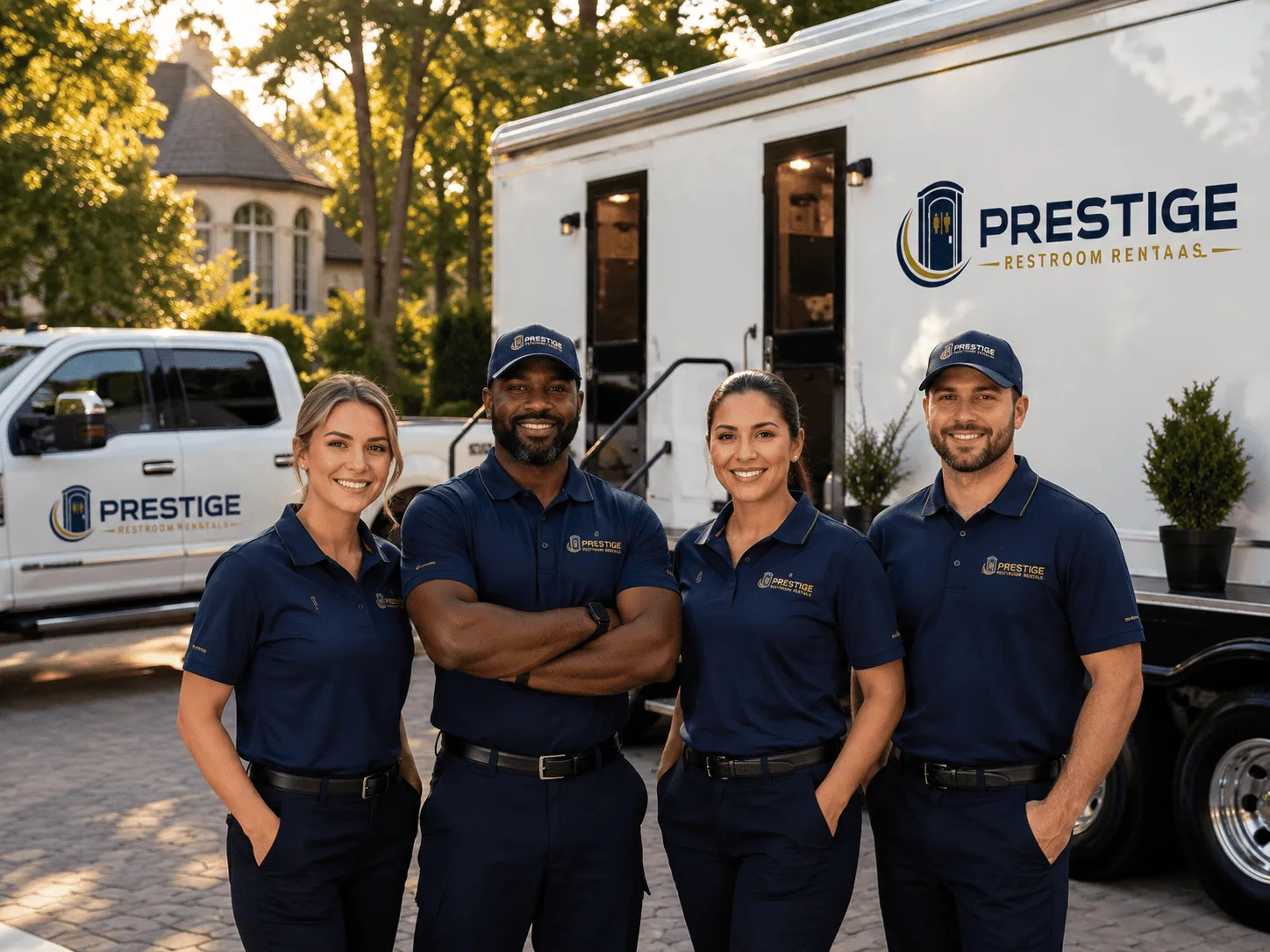 Trusted Luxury Portable Restrooms company in Scotts, MI